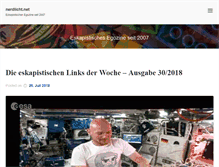 Tablet Screenshot of nerdlicht.net
